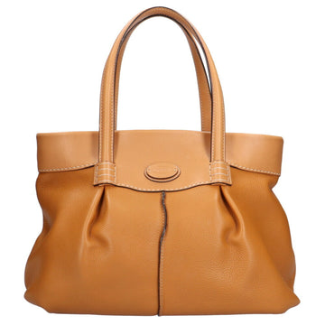 TOD'S Tote Bag Leather Brown Women's