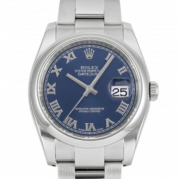 ROLEX Datejust 36 116200 Blue/Roman Dial Watch Men's