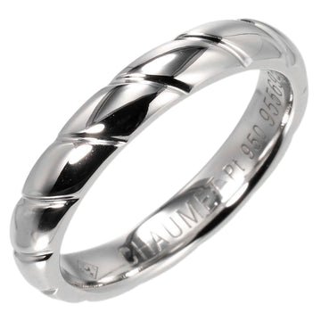 CHAUMET Torsade Wedding Ring Size 12.5 6.82g Pt950 Platinum