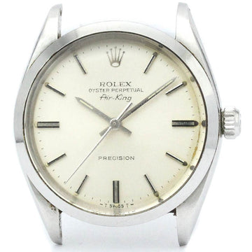 ROLEXVintage  Air King 5500 Steel Automatic Mens Watch Head Only BF563375
