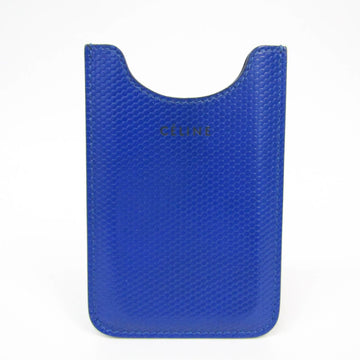 Celine Leather Phone Pouch/sleeve Royal Blue 100523