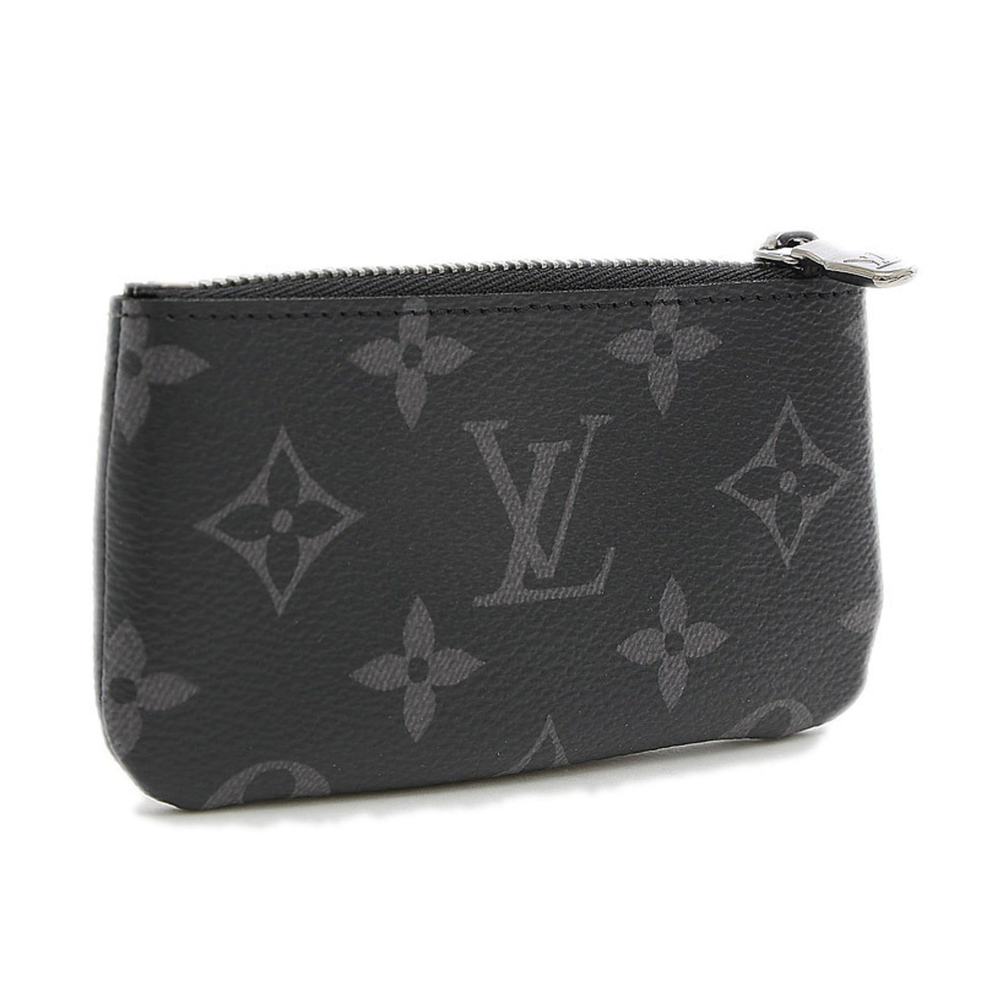 Louis Vuitton, Bags, Louis Vuitton Monogram Eclipse Reverse Pochette Cle  Coin Case Keyring M8905
