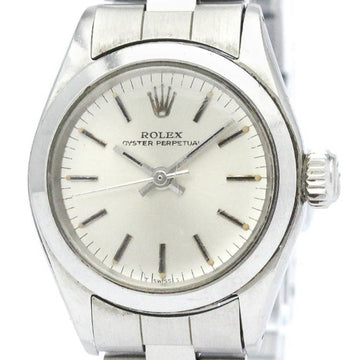 ROLEXVintage  Oyster Perpetual 6618 Steel Automatic Ladies Watch BF565437