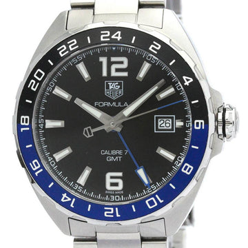 TAG HEUERPolished  Fomula 1 Calibre 7 GMT Steel Automatic Watch WAZ211A BF549404