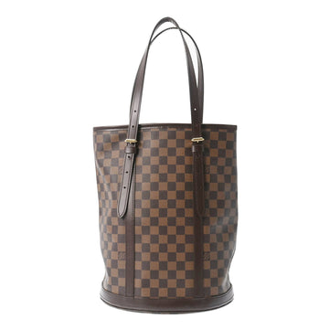 LOUIS VUITTON Damier Bucket L SP Order Tote Bag Brown N42236 Women's Canvas Handbag