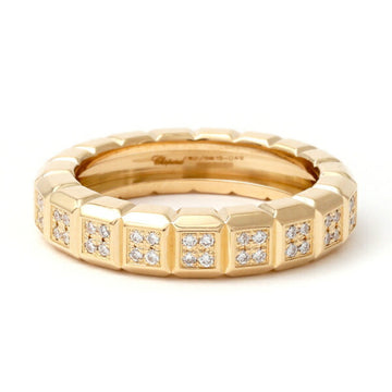 CHOPARD Ice Cube K18YG Yellow Gold Ring