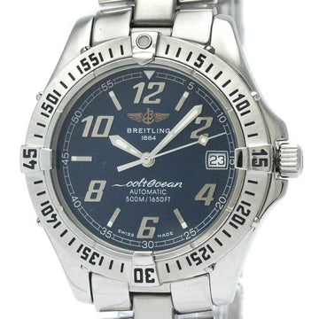 BREITLINGPolished  Colt Ocean Steel Automatic Mens Watch A17050 BF566056