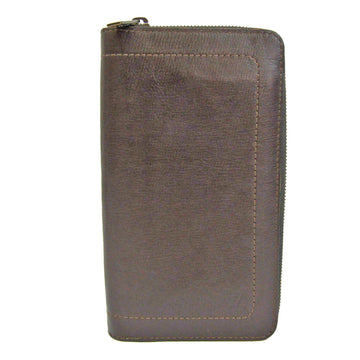 LOUIS VUITTON Utah Zippy Organizer M97025 Men's Utah Leather Long Wallet [bi-fold] Coffee