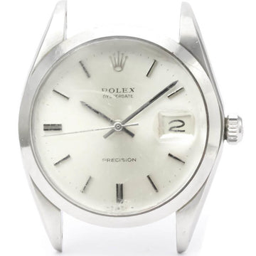 ROLEX Vintage Oyster Date Precision 6694 Steel Mens Watch Head Only BF553382