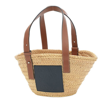 LOEWE Basket Bag Small Palm Leaf/Calf Natural 327.02NS93