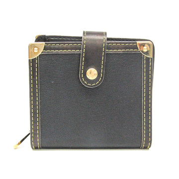 LOUIS VUITTON Suhali Compact Zip M91828 Women's Suhali Leather Wallet [bi-fold] Noir