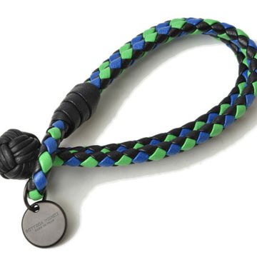 BOTTEGA VENETA bracelet / bangle  intrecciato double blue green black
