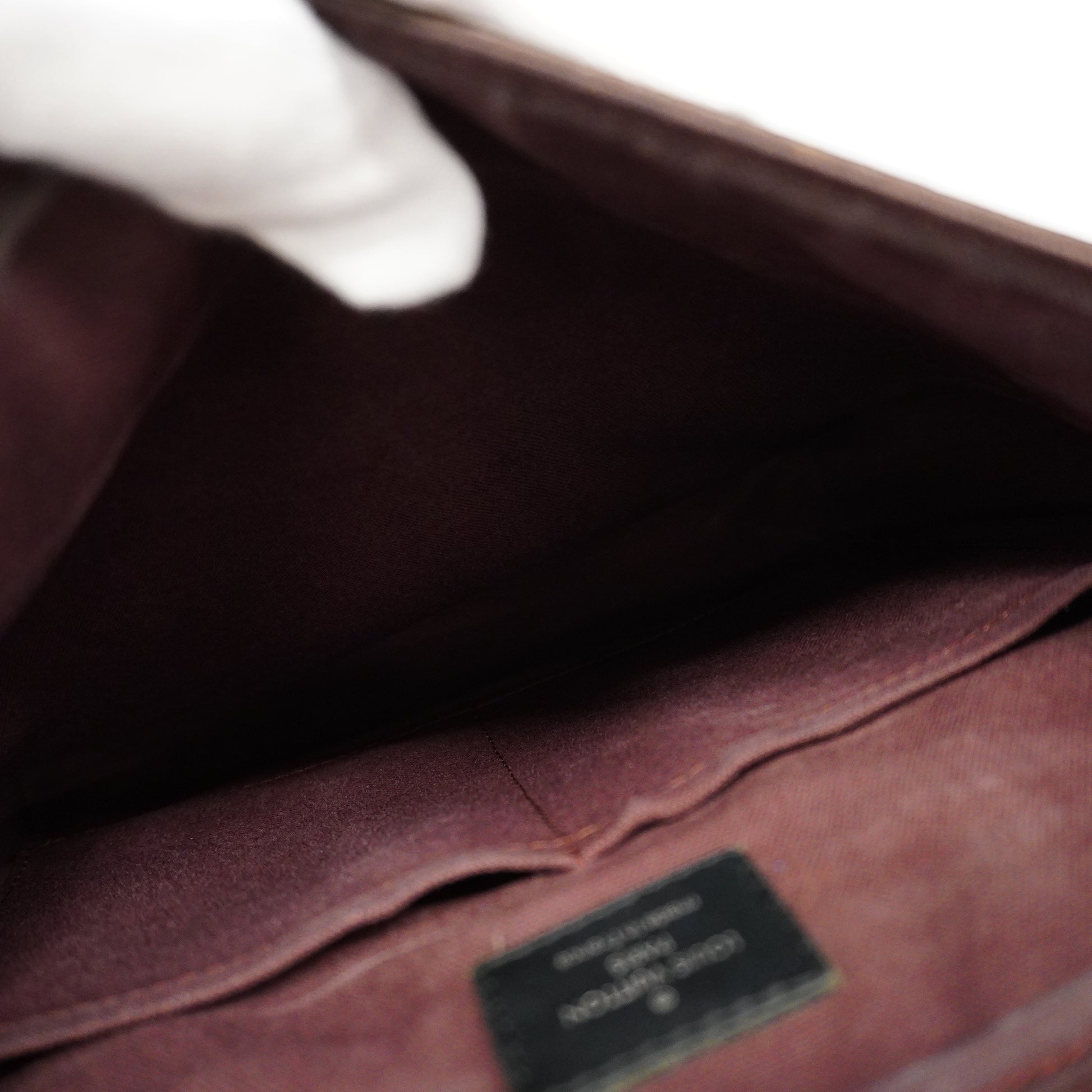 Louis Vuitton Monogram Macassar District PM M40935 Women's Shoulder Bag