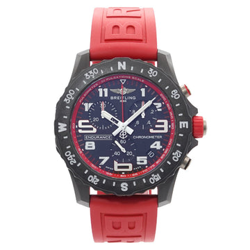 BREITLING Endurance Pro X82310 Chronograph Men's Watch Date Black Dial Quartz