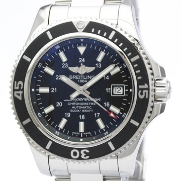 BREITLINGPolished  Super Ocean 2 42 Steel Automatic Mens Watch A17365 BF561666