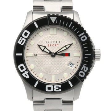 GUCCI G Timeless Watch Stainless Steel 126.2 Men's
