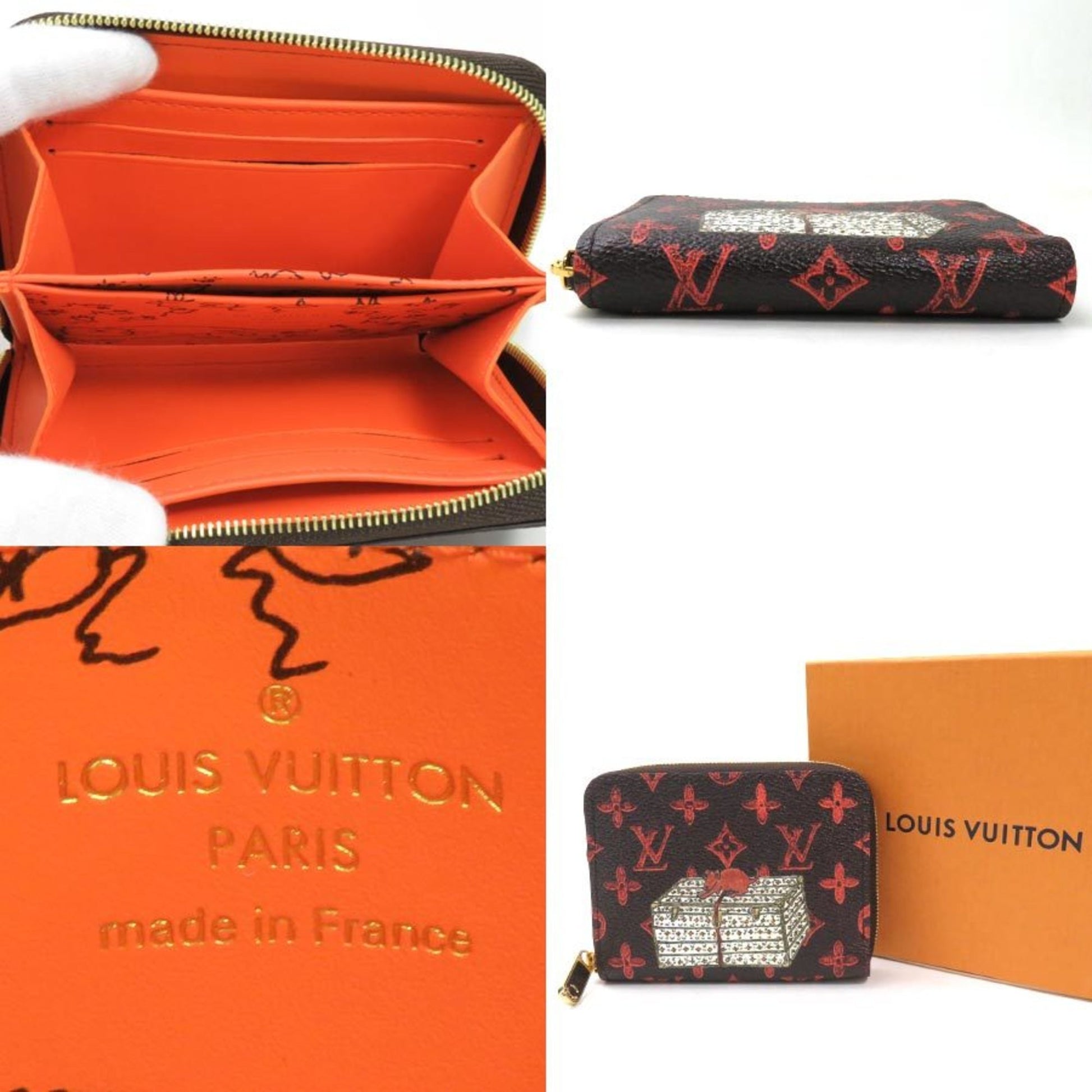 Louis Vuitton Stephen Sprouse Roses Zippy Wallet Monogram-Louis