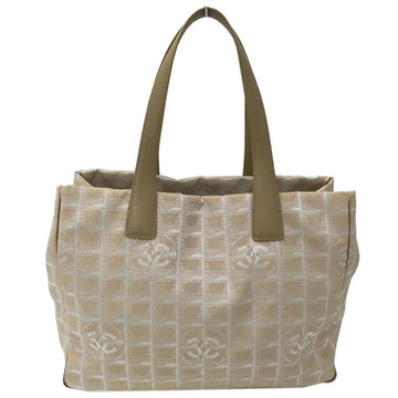 Chanel Bag New Ladies Tote Handbag Nylon White Cream