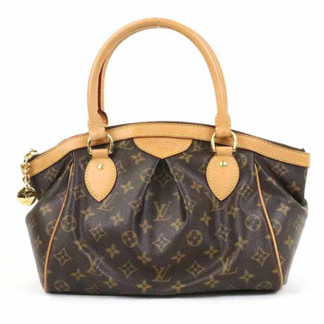 Louis Vuitton Handbag Monogram Tivoli PM Canvas Brown Gold Women's M40143