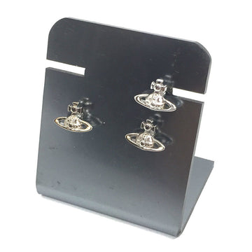 VIVIENNE WESTWOOD Lorelei Orb Earrings Stud Silver Color 3-piece set