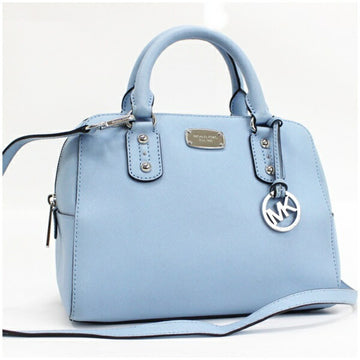 MICHAEL KORS Handbag Shoulder Bag Leather Light Blue 35S7SD2S1L Ki  Ladies