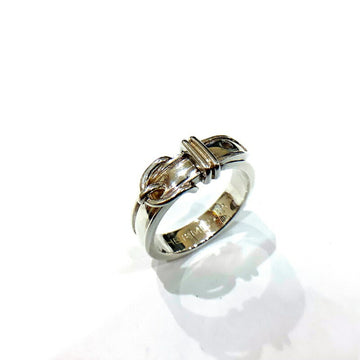 HERMES 925 Saint Tulle Belt Ring # 53 [approx. 12] Silver