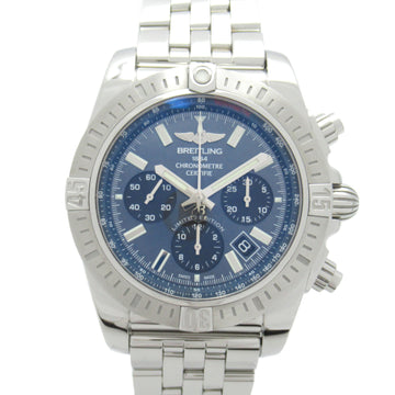 BREITLING Chronomat Wrist Watch Watch Wrist Watch AB01152A/BH20 Mechanical Automatic Blue Stainless Steel AB01152A/BH20