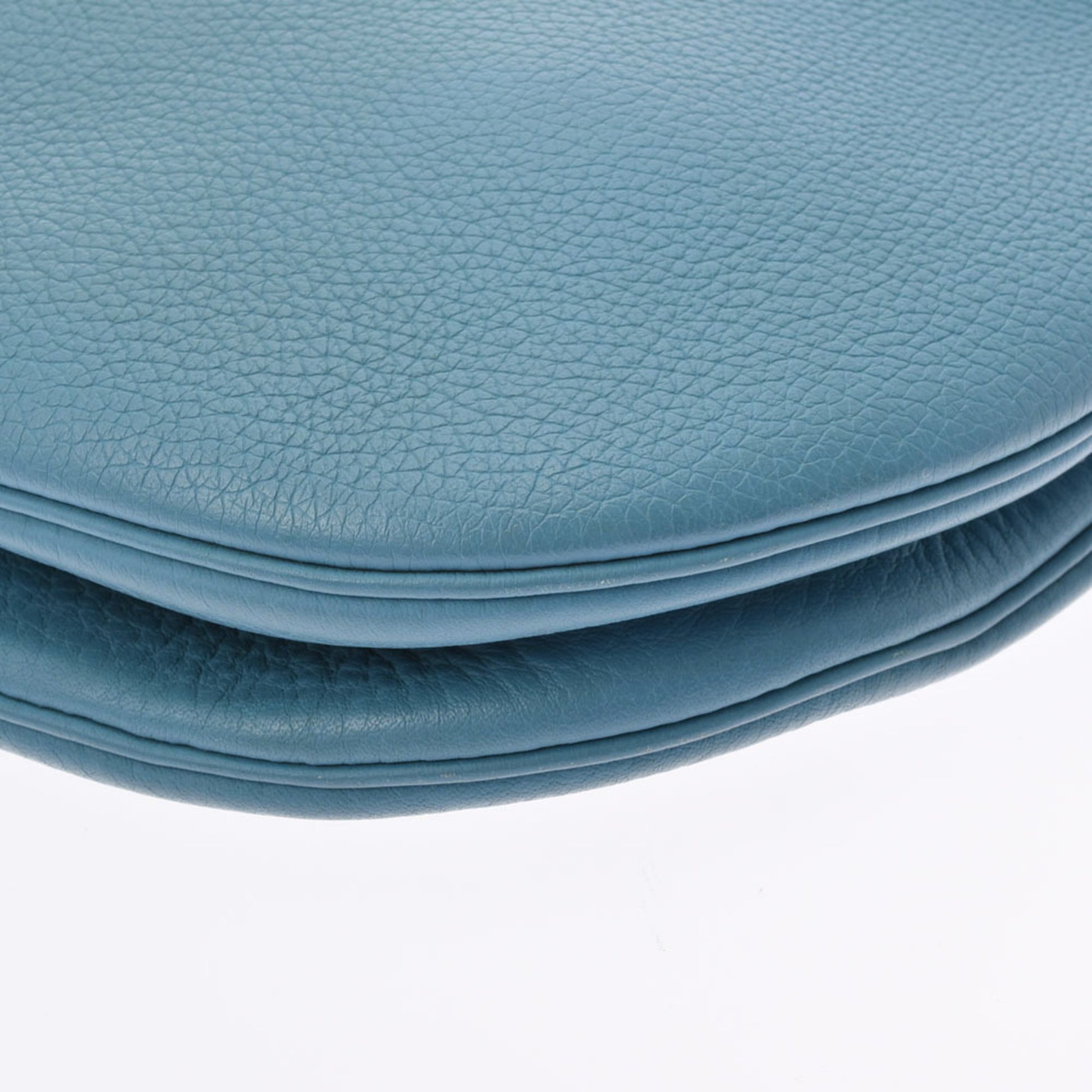 HERMES GAO Clemence leather Blue jean Shoulder bag 500030147 –  BRANDSHOP-RESHINE