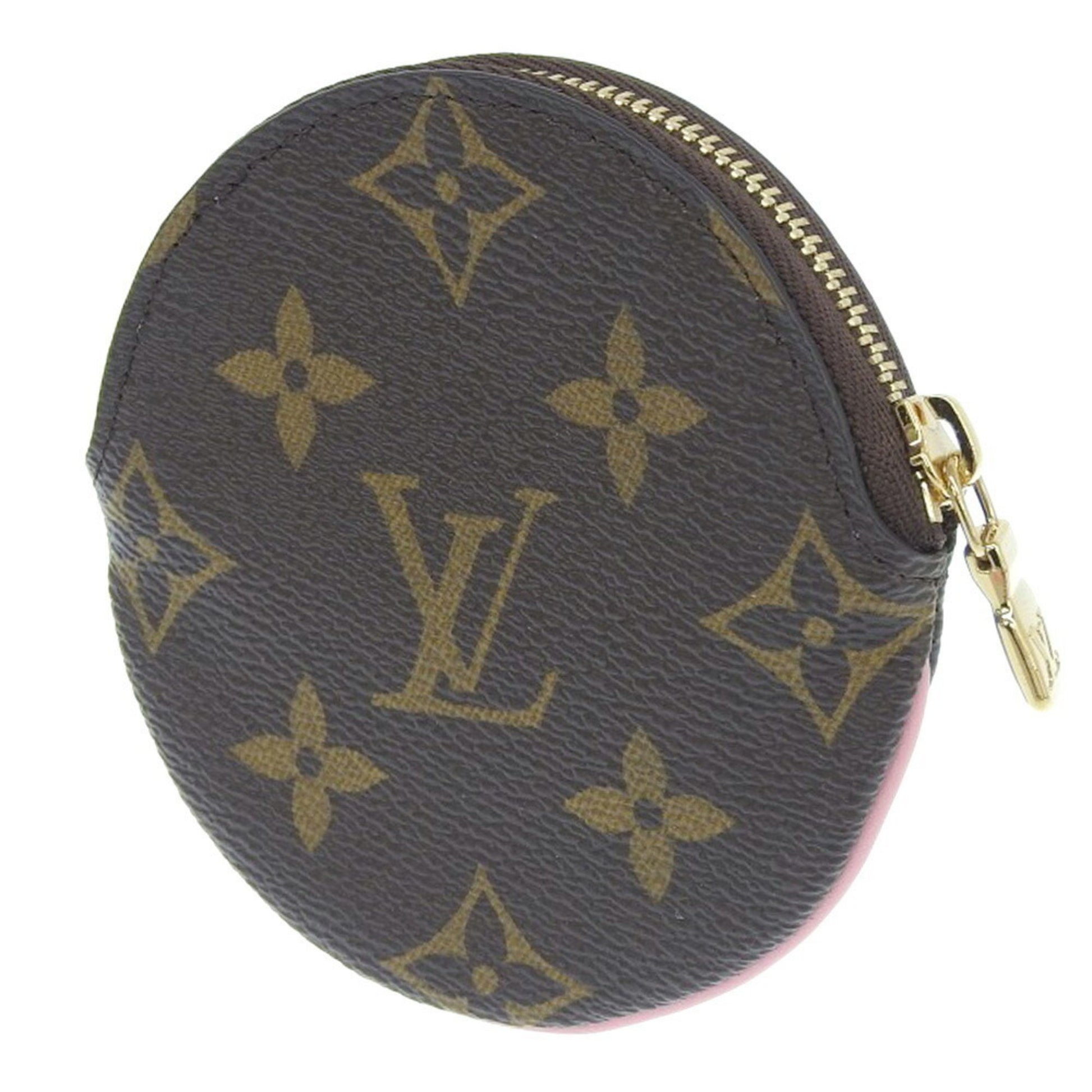 Louis Vuitton Louis Vuitton Monogram Portomonet Ron Vivienne Coin Case  M69757 Canvas Brown