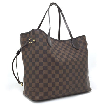 Louis Vuitton Tote Bag Neverfull MM Damier Ebene N41358 Threes Ladies LOUIS VUITTON