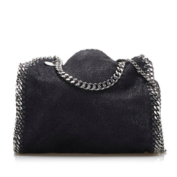 STELLA MCCARTNEY Falabella Small Shoulder Bag Tote 371223 Black Polyester Ladies