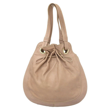 Bvlgari Shoulder Bag One Leather Light Pink