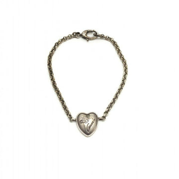 GUCCI Flora Silver Bracelet  Heart Bee 925
