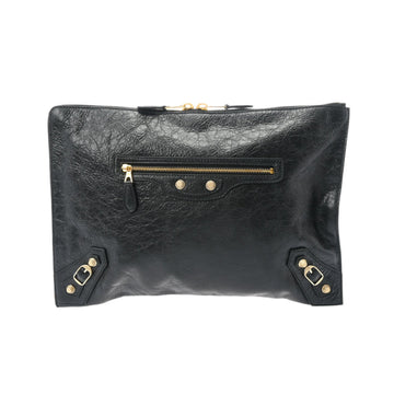 Balenciaga Giant Clutch Black 370994 Ladies Calf Bag