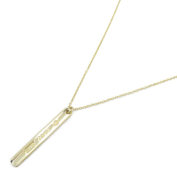 TIFFANY&CO narrow bar necklace Necklace Gold K18 [Yellow Gold] Gold
