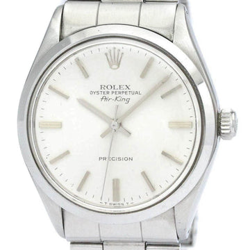 ROLEXVintage  Air King 5500 Stainless Steel Automatic Mens Watch BF561675