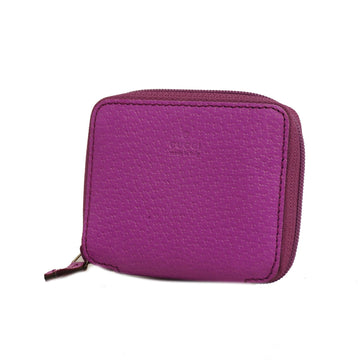 Gucci coin case 115276 leather pink