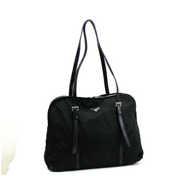 PRADA Nylon Tote Bag x Leather NERO [Black] Ladies