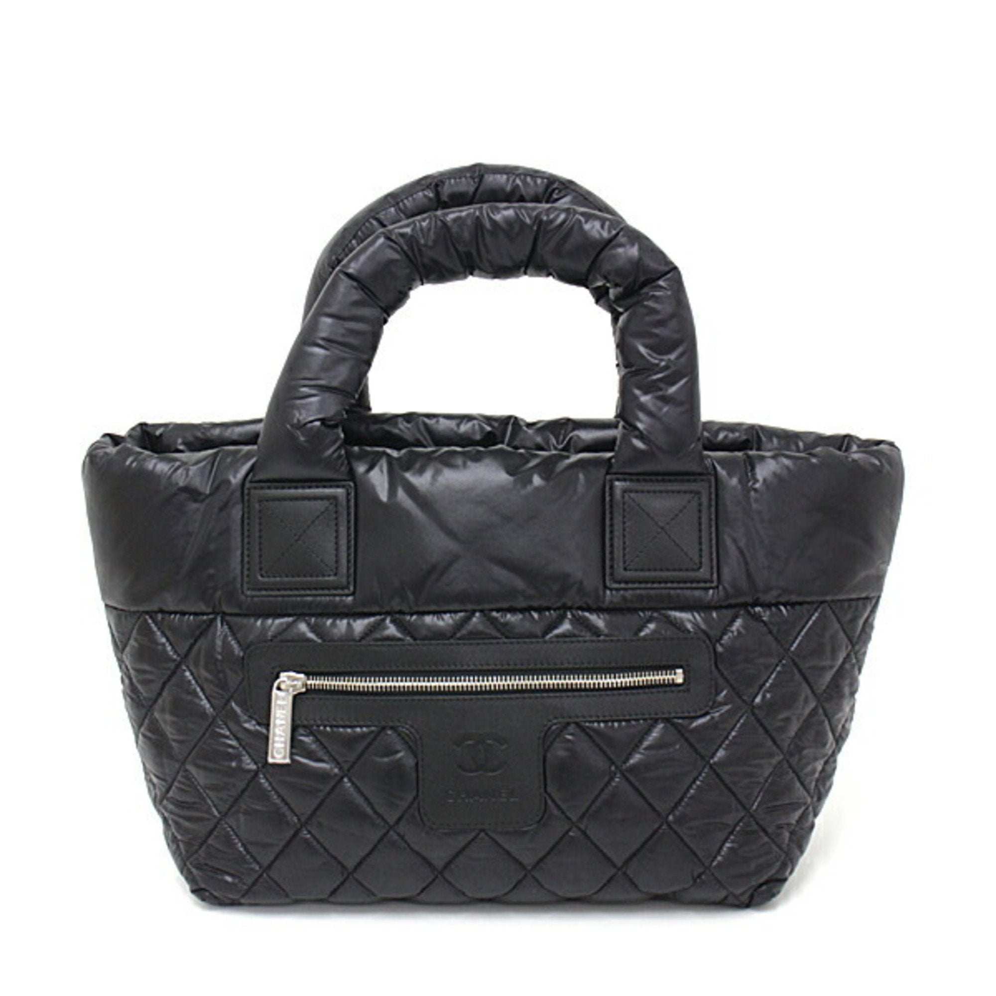 CHANEL Black Patent Leather Triple Coco Tote Bag ref.243568 - Joli