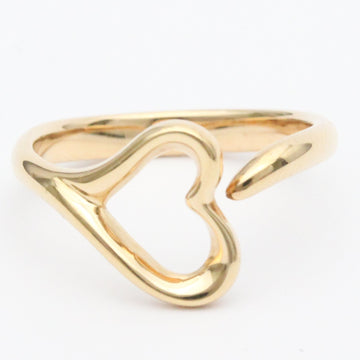 TIFFANYPolished  Open Heart Ring 18K Pink Gold BF557136