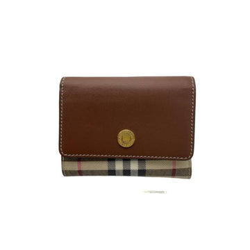 BURBERRY wallet tri-fold compact 8057977