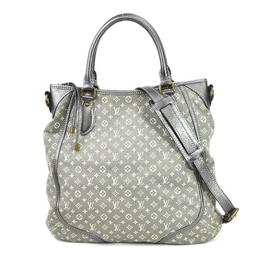 LOUIS VUITTON Handbag Shoulder Bag Monogram Minilan Bezas Anjur Gray/Silver Women's M95622 e55991f