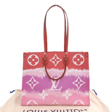 Louis Vuitton Escale Neverfull MM M45127 Rouge Red Pink Watercolor