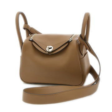 Hermes Lindy Swift Leather Shoulder Bag