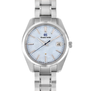GRAND SEIKO Heritage Collection 44GS 55th Anniversary Sea of Clouds Dial Men's Quartz Watch SS Blue SBGP017 9F85-0AG0 GS