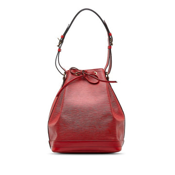 LOUIS VUITTON Epi Noe One Shoulder Bag M44007 Castilian Red Leather Ladies