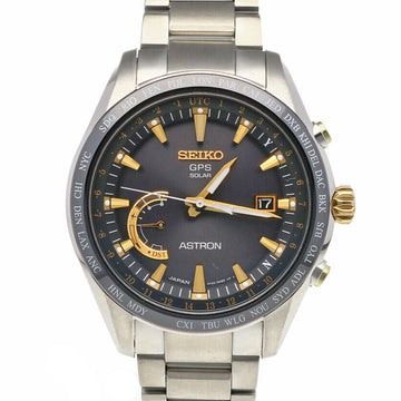 SEIKO ass Tron watch titanium 8X22-0AG0-2 solar men's