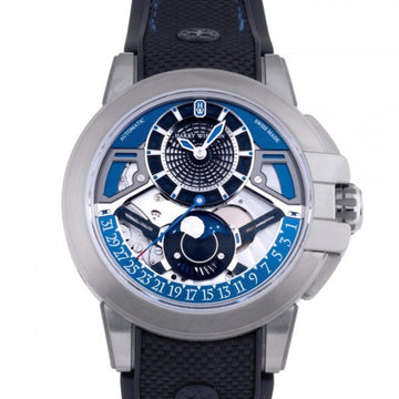 HARRY WINSTON ocean project Z13 OCEAMP42ZZ001 silver dial watch men's