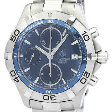 TAG HEUERPolished  Aquaracer Chronograph Steel Automatic Watch CAF2112 BF563369