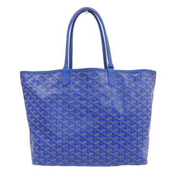 Goyard Bag Ladies Tote Handbag Coated Canvas Blue